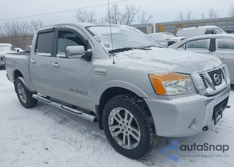 2012 Nissan Titan Sl из США, поврежденный, VIN 1N6AA0EC8CN306095